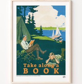 Resim Yanına Bir Kitap Al, Poster 