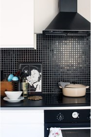 Resim MozaiKristaL Mutfak Tezgah Arası Ve Tüm Yüzeyler Için 25x25 Mm Cam Mozaik ( 1 Koli = 1 M2 Fiyatıdır ) 