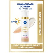 Resim LUMİNOUS630 LEKE KARŞITI CC KREM SPF30 ORTA TON 40 ML 