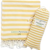 Resim Green Petition Mare Unisex Sarı Peştemal 