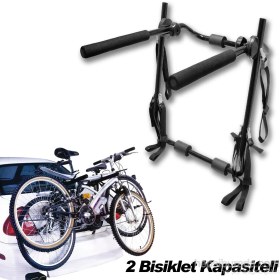 Resim İthal Bisiklet Taşıyıcı 2 Li Korumalı 