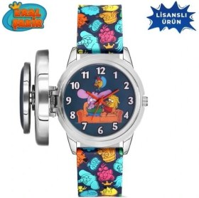 Resim MiniFlak Lisanslı Kral Şakir KS8824-2 Mavi Erkek Çocuk Kol Saati 