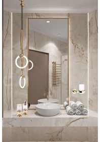 Resim Serel Purity Diş Fırçalık Organizer Altın Gold Paslanmaz- Pirinç 140113002A Altın 