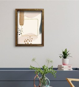 Resim Bk Gift Otel Odası Konseptli Doğal Masif Ahşap Çerçeveli Tablo 45 (551119686) 