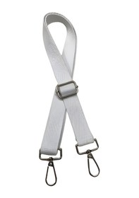 Resim Ayarlanabilir Pamuk Çanta Askısı Palaska Pal13 Beyaz 