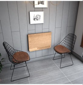 Resim Asratrend Duvara Monte Masa Çalışma Yemek Masası Duvardan Asra Trend Dmm-13 