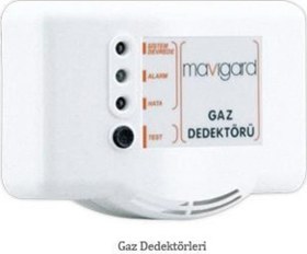 Resim Mavigard GD2R-24EC Konvansiyonel Karbonmonoksit Gaz Dedektörü (CO), 24V DC, 2 Alarm Seviyesi Çıkışlı, 