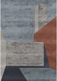 Resim Eliana Home Dijital Baskı Yıkanabilir Kaymaz Taban Salon Halısı Ve Yolluk Rvg0959-fnl208 Mavi 