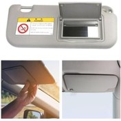 Resim Toyota Levin 2014-2018 İçin Güneşlik, Gri-yolcu, Kapsamlı Güneş Koruma, Kolay Kurulum, Premium Pvc Malzeme 