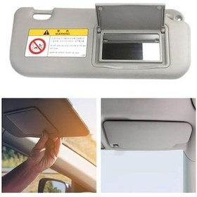 Resim Toyota Levin 2014-2018 İçin Güneşlik, Gri-yolcu, Kapsamlı Güneş Koruma, Kolay Kurulum, Premium Pvc Malzeme 