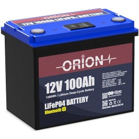 Resim Orıon Akü Lıfepo4 12100b 12v 100ah Bluetooth Ekranlı 
