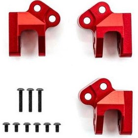 Resim Didadodo Scx10 Iıı Kırmızı Alaşımlı Merkez Bağlantı Montajı 1/10 Rc Crawler Yükseltme Parçası 
