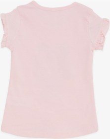 Resim Breeze Kız Çocuk Tişört Havalı Kız Baskılı 2-6 Yaş, Pembe-Pembe 