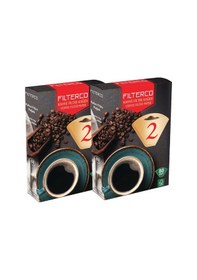 Resim Kahve Filtre Kağıdı 1x2 80'li 2 Paket 160'lı S 