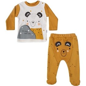 Resim 2'li Bebek Takımı Tke5055 Hardal 