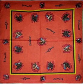 Resim Bandana At Nalı - Orange 