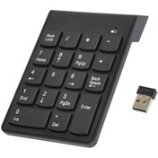 Resim Abbruch Mini Klavye Numaratör Kablosuz Usb Numerik Klavye Tuş Takımı Numpad 