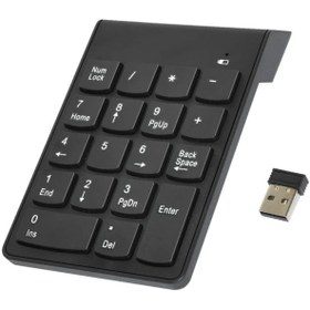 Resim Abbruch Mini Klavye Numaratör Kablosuz Usb Numerik Klavye Tuş Takımı Numpad 