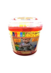 Resim Kinetik Kum Kovalı Sarı Renk 500 Gr Çok Renkli 