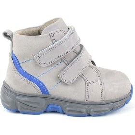 Resim Rakerplus Hakiki Deri Gri Cırtlı Spor Erkek Çocuk Bot Gri 
