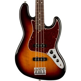 Resim Fender American Professional II Jazz Bass 4 Telli Bas Gitar - 3-Color Sunburst / Rosewood 