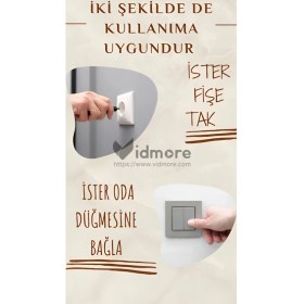 Resim PremiumPort 60CM Beyaz Ledli Kanallı Şık Tasarım Banyo Aydınlatması 