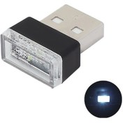 Resim Araç Içi Aydınlatma Led Işık Usb Girişli Araba Işığı 515887434 Yeşil 