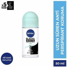 Resim Nivea Roll-On Invisible Black&White Fresh 50 ml 