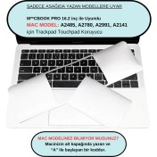 Resim McStorey Macbook Pro 16.2 inç Touchpad Trackpad Sticker Koruyucu A2485 A2780 A2991 ile Uyumlu 