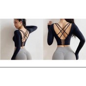 Resim moda duygu Crop Bluz 