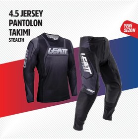 Resim Leatt SİYAH GRİ JERSEY PANTOLON TAKIMI 