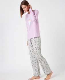 Resim Disney Lisanslı Baskılı Pijama Takımı 