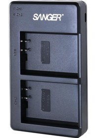 Resim Sanger Lp E10 Canon İkili Usb Şarj Aleti 