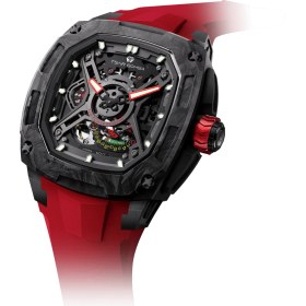 Resim Tsar Bomba Dark Matter 5 Otomatik Saat TB8605 Kırmızı 