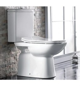 Resim Turkuaz Duru Klozet+Rezervuar+Çift Kademe İç Takım+Soft Kapak 