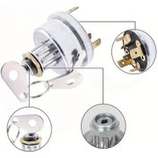 Resim Dashanshop 1 Adet Ağır Hizmet Metal Marş Kontak Anahtarlı - Traktörler Tarım Ekipmanları Çim Biçme Makineleri Jeneratörler Uyumlu 