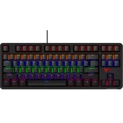 Resim Rapoo V500PRO-87 87 Tuş Mekanik Rgb Ingilizce Klavye (RP-V500PRO-87) 