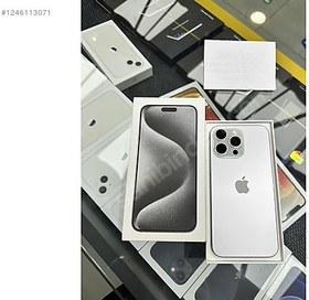 Resim Apple iPhone 15 Pro Max İkinci El TR | 256 GB | Beyaz 