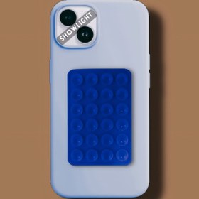 Resim SHOWLIGHT Silikon Vakumlu Telefon Tutucu, Cep Telefonu için Silikon Yapışkanlı Telefon Tutucu Vantuz 