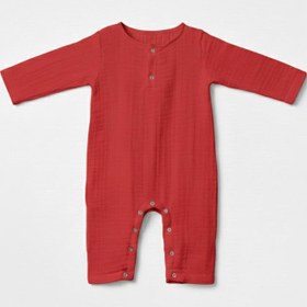 Resim Bebek Zıbın Uzun/Kırmızı - 12-18 months 