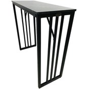 Resim İlgitrafik Mutfak Bar Masası Ahşap Yüksek Uzun Bar Masa Mermer Yemek Masası 