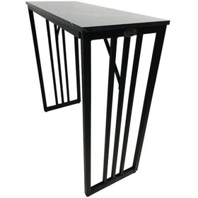 Resim İlgitrafik Mutfak Bar Masası Ahşap Yüksek Uzun Bar Masa Mermer Yemek Masası 