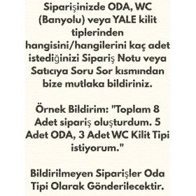 Resim Zeraf Ev Zarafet Gizem Aynalı Alüminyum Kapı Kolu Oda-Wc Lavabo Uyumlu Kapı Kolu Antrasit 
