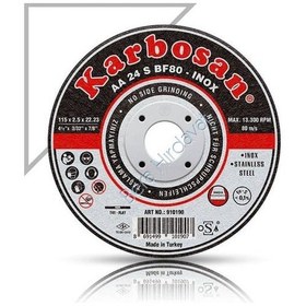Resim Karbosan Inox Düz Thınlıne Kesici 115 
