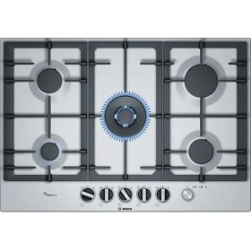 Resim Bosch PCQ7A5M90 5 Gözü Gazlı Ankastre Ocak 