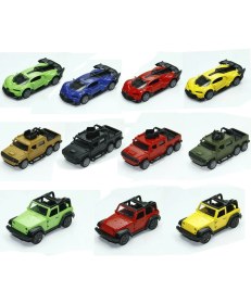 Resim Vardem Oyuncak MQ304/2/3/4/6/13/14/15/17/18/23 Çek Bırak Metal Arabalar 1:32 -Vardem 