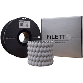 Resim Filetto Pla+ Filament 1.75mm 1 Kg-gri 