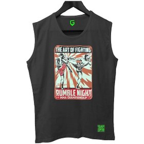 Resim Top Glory Mixd Tank Top Kolsuz Sporcu Tshirt Siyah 