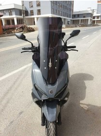 Resim Motocam Rks Vieste 249 Siperlik Ön Cam 2022-2025 Model 78cm Siyah Renkli 4mm Uzun Cam 