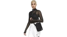 Resim Nike Heritage Bel Çantası Unisex Büyük Boy Tekstil Malzeme ile 4 L Kapasite 